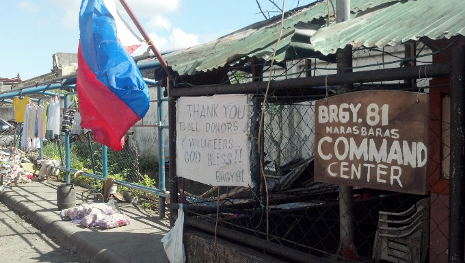 Philippines - typhoon relief